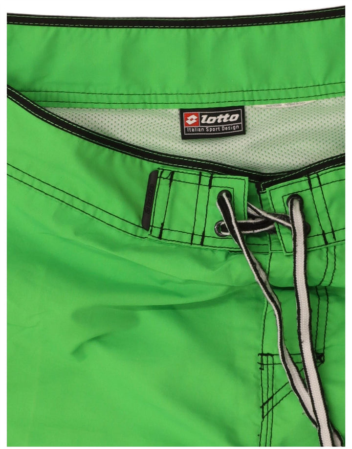 LOTTO Mens Swimming Shorts Medium  Green