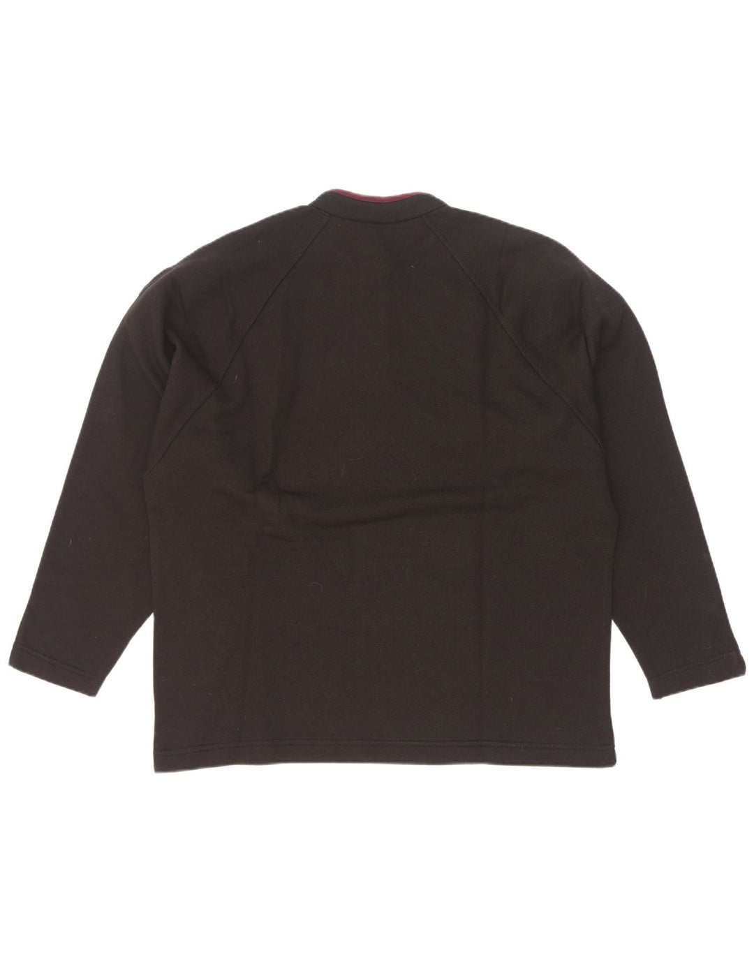 Campagnolo Womens Oversized Graphic Sweatshirt Jumper UK 16 Large Black