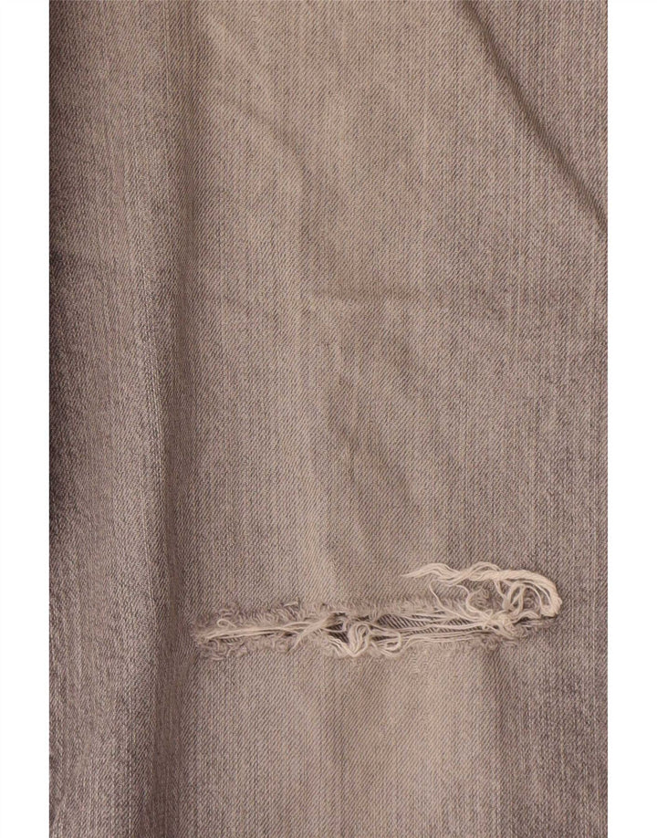 Marks & Spencer Mens Blue Harbour Straight Jeans W34 L29 Grey Cotton