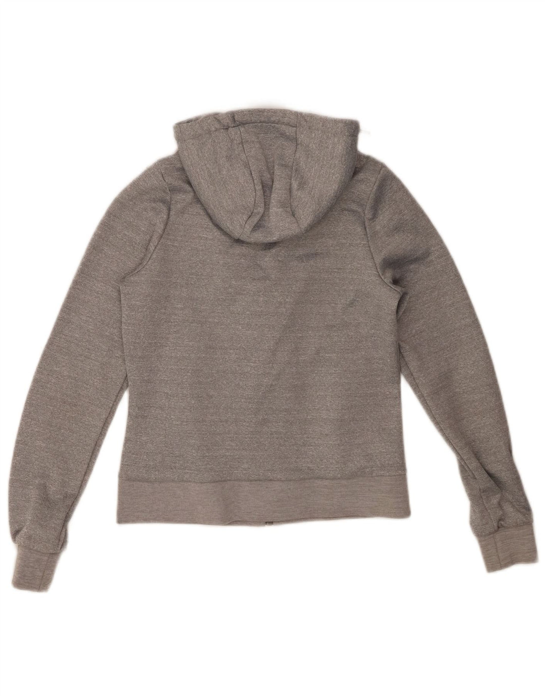 ELLESSE Boys Graphic Zip Hoodie Sweater 7-8 Years Grey Polyester