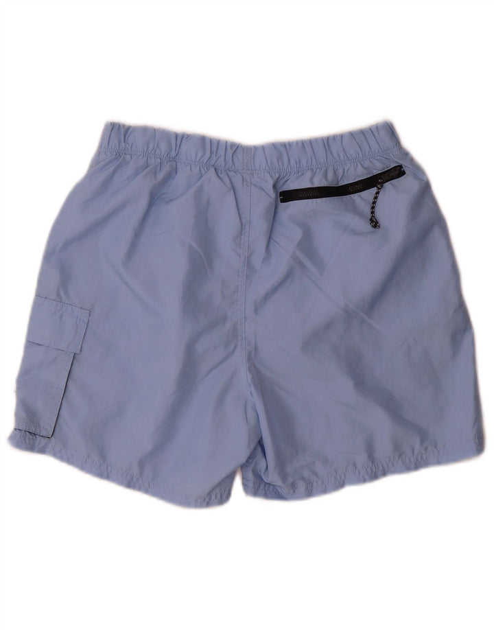 Nike Mens Cargo Sport Shorts Small Blue Polyester
