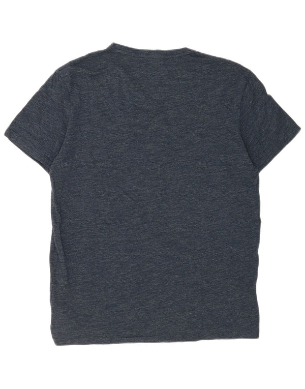 Polo Ralph Lauren Mens T-Shirt Top Medium Navy Blue Cotton