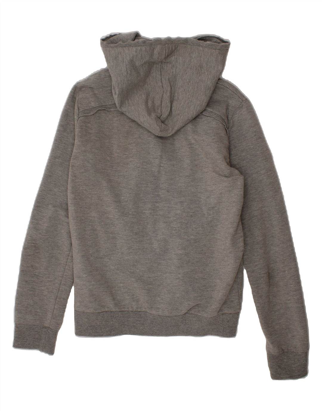 FREDDY Girls Zip Hoodie Sweater 7-8 Years Grey Cotton Vintage Freddy and Second-Hand Freddy from Messina Hembry 