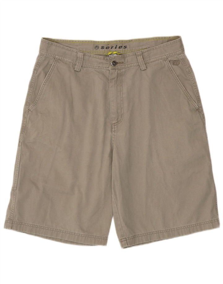 The North Face Mens Cargo Shorts W34 Large Grey Cotton