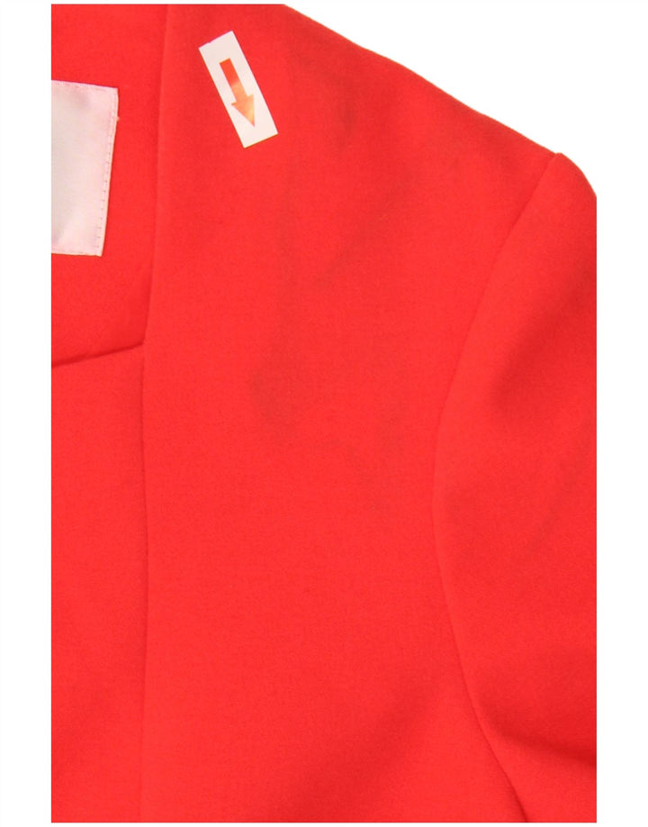 L.K. Bennett Womens Sheath Dress UK 14 Medium Red Polyester
