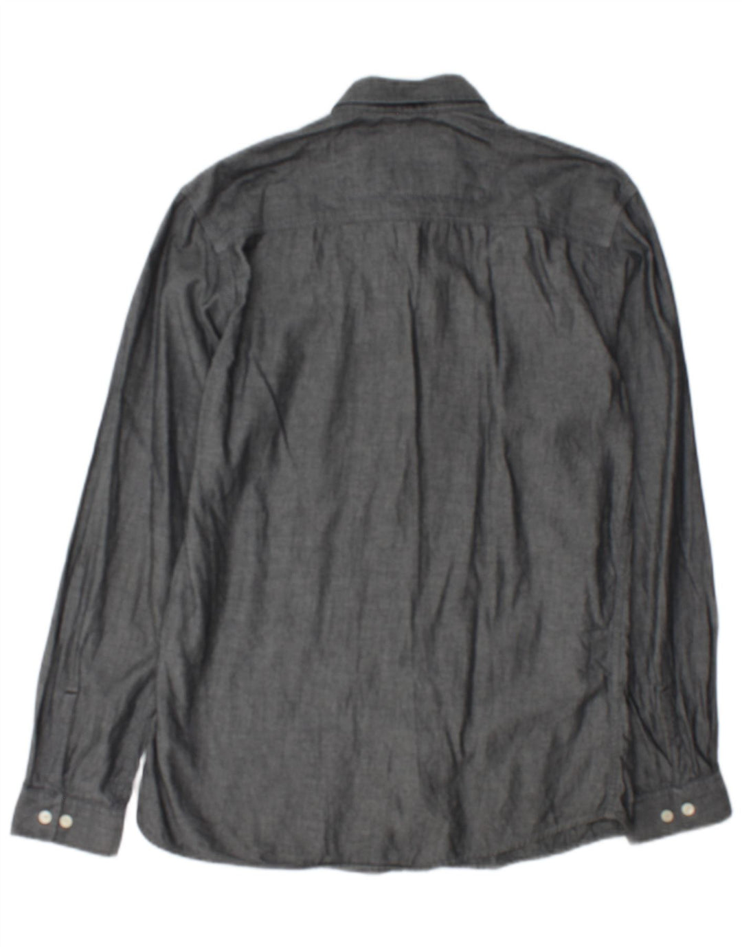 Jack & Jones Mens Shirt Medium Grey Cotton