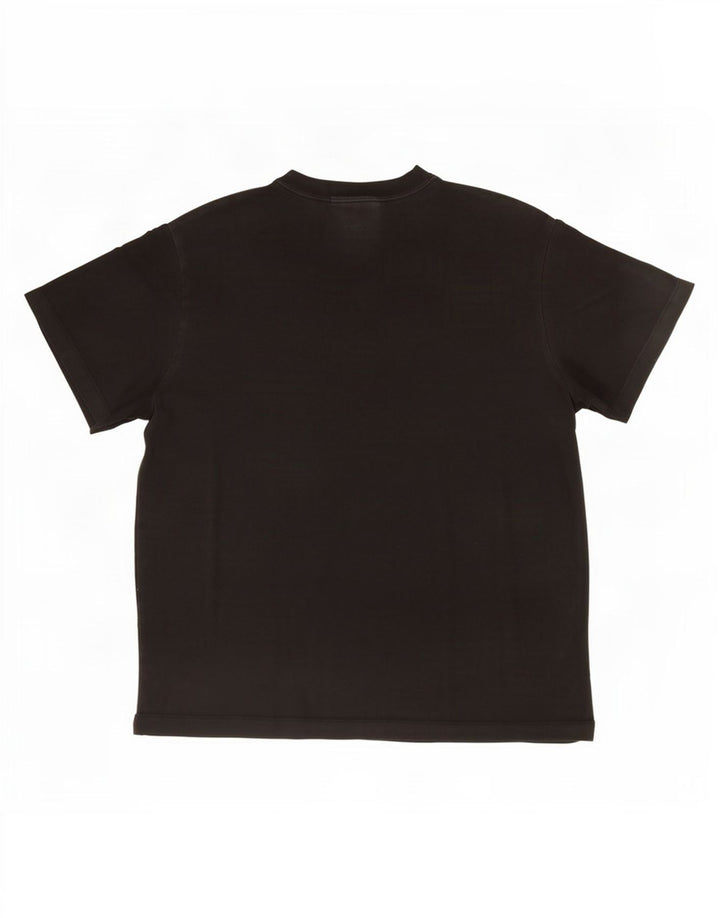 Nike Mens T-Shirt Top Medium Black Cotton