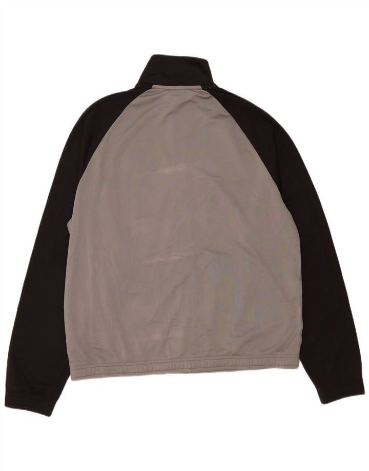 PUMA Mens Tracksuit Top Jacket XL Grey Colourblock Polyester
