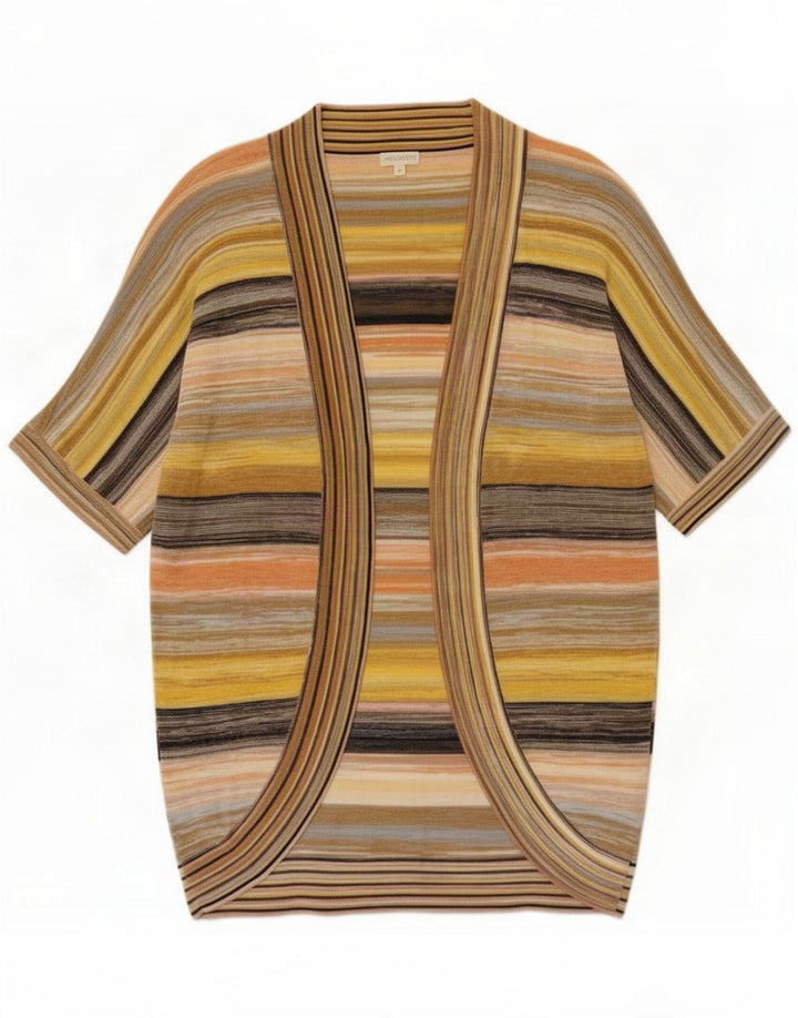 Monsoon Womens Relaxed Fit Cardigan Sweater UK 14 Medium Multicoloured