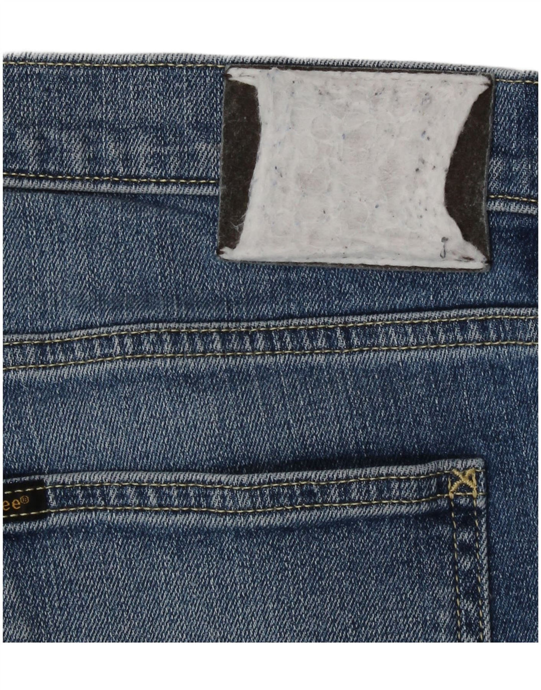 Lee Mens Luke Slim Jeans W33 L32 Blue Cotton