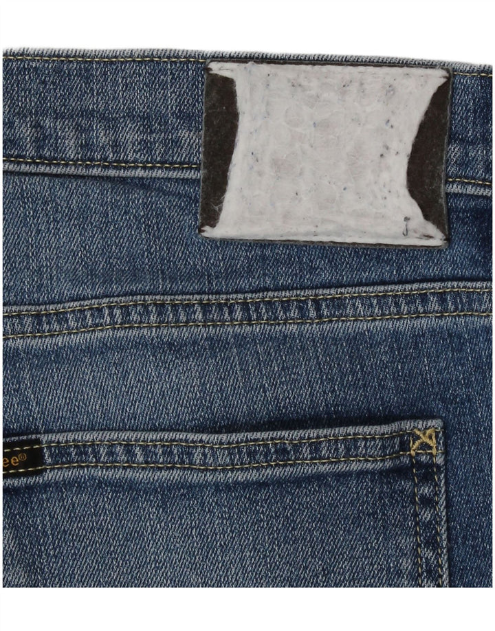Lee Mens Luke Slim Jeans W33 L32 Blue Cotton