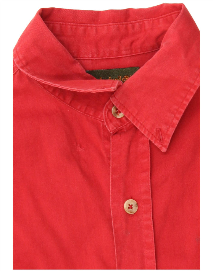 Timberland Boys Shirt 11-12 Years Red Cotton