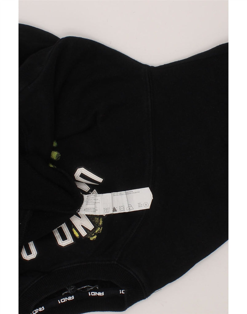 AND1 Boys Graphic Sweatshirt Jumper 7-8 Years Black Cotton Vintage And1 and Second-Hand And1 from Messina Hembry 