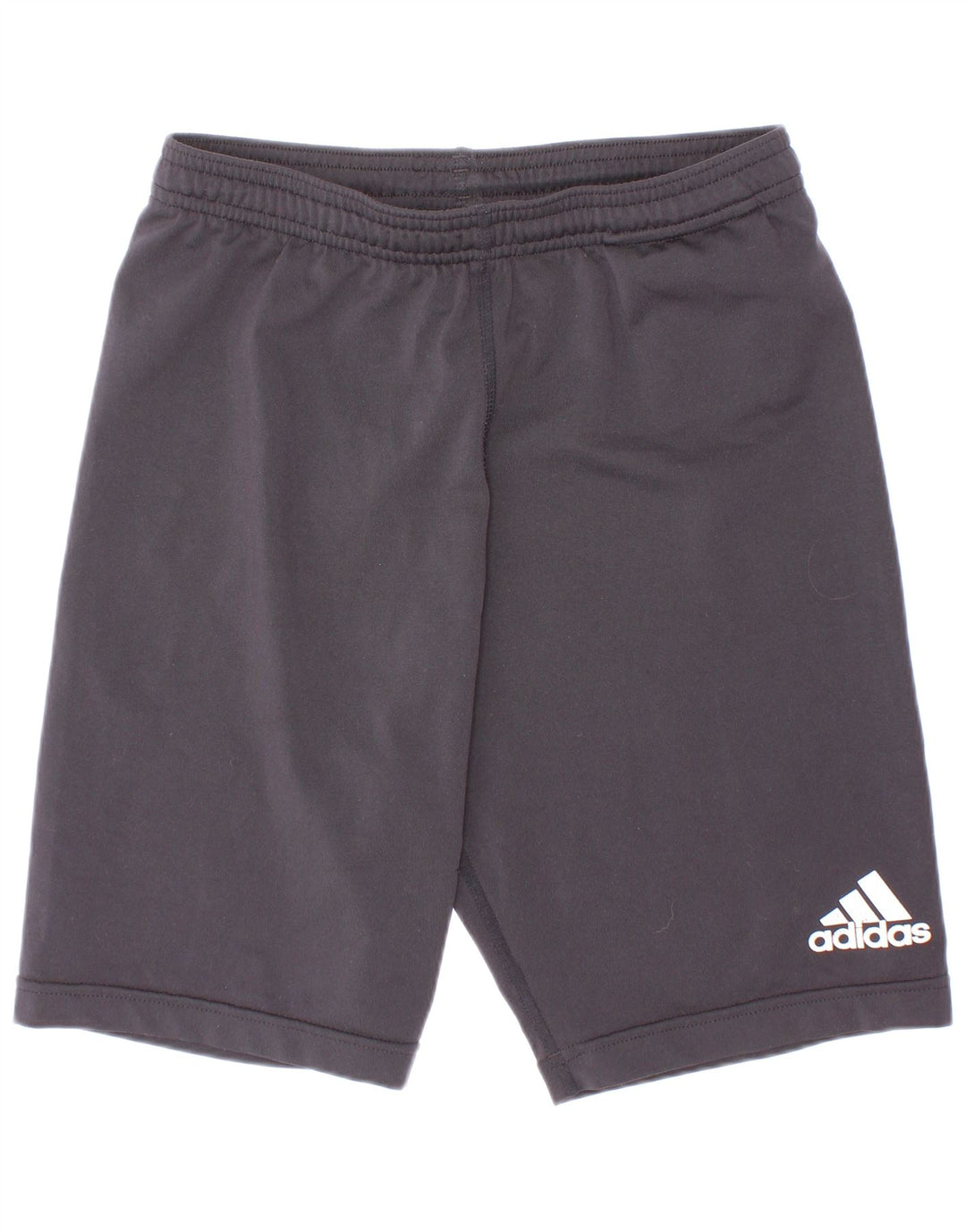 Adidas Boys Sport Shorts 10-11 Years Grey Polyester