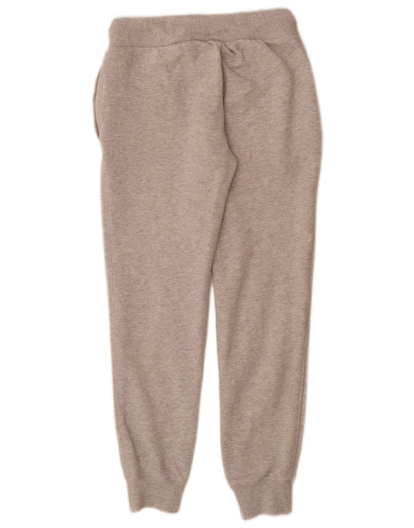 Superdry Womens Tracksuit Trousers Joggers UK 10 Small Grey Flecked Cotton