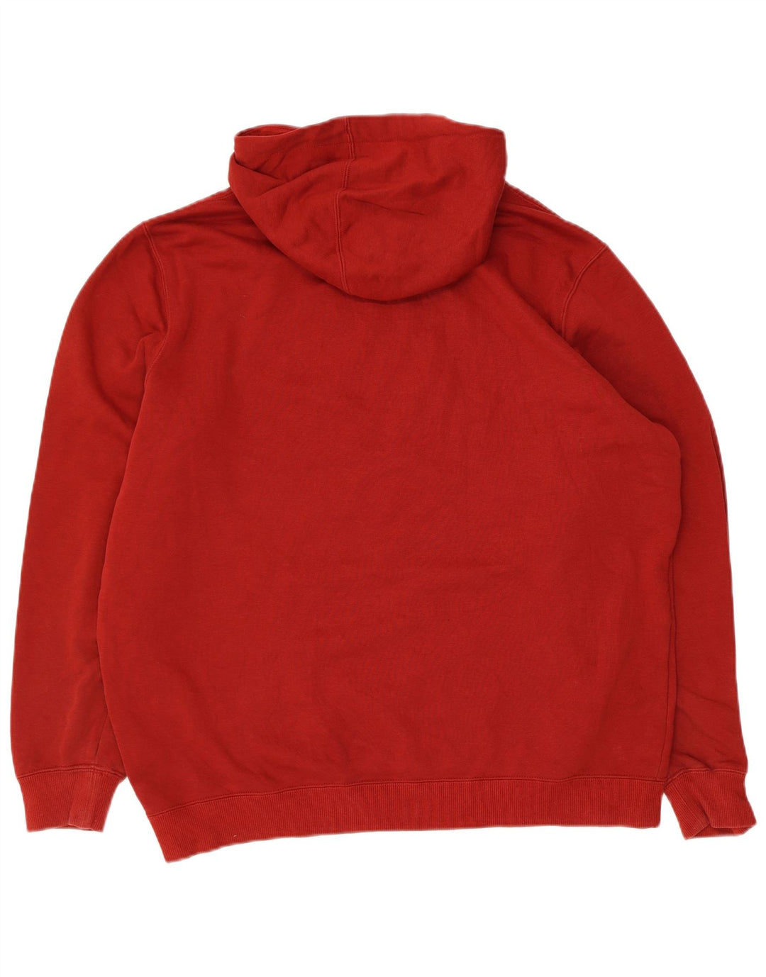 Puma Mens Graphic Hoodie Jumper Large Red Cotton