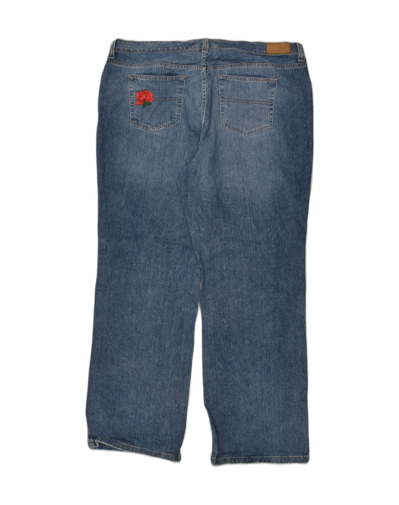 TOMMY HILFIGER Womens Hipster Bootcut Jeans W40 L32 Blue | Vintage Tommy Hilfiger | Thrift | Second-Hand Tommy Hilfiger | Used Clothing | Messina Hembry 