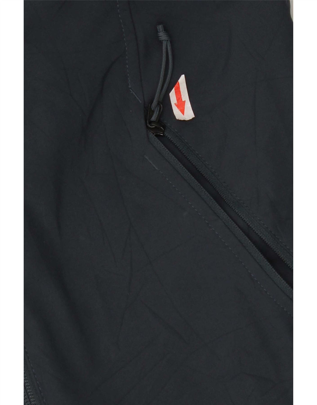 The North Face Womens Hooded Windbreaker Jacket UK 10 Small Navy Blue