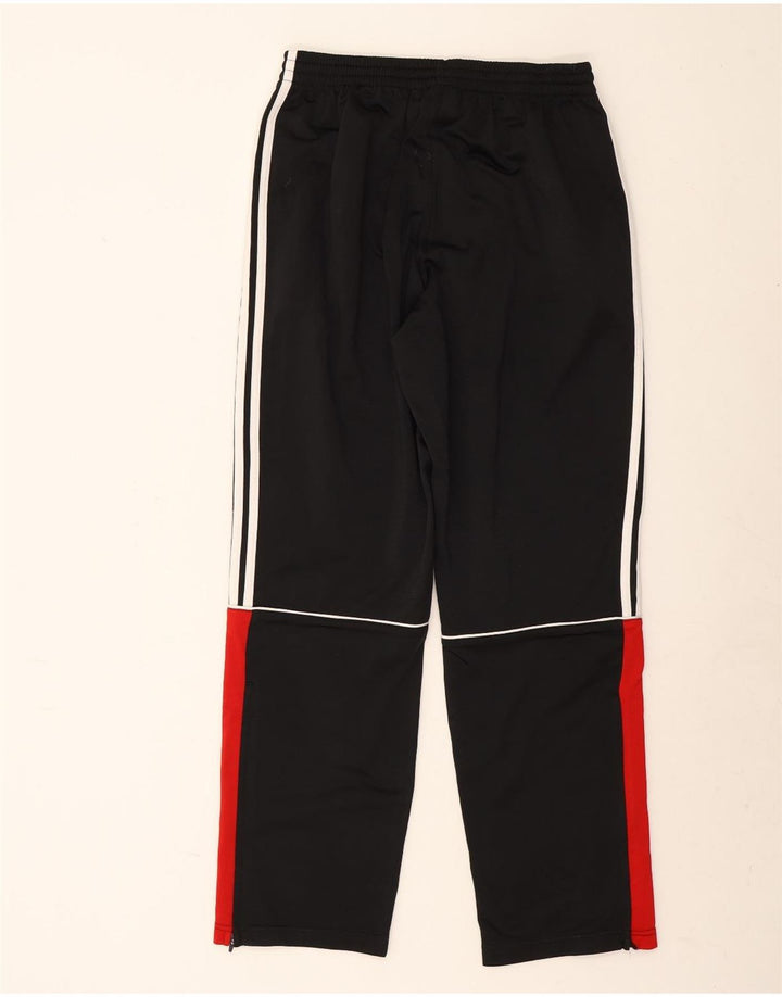 Adidas Mens Tracksuit Trousers UK 40/42 Medium  Black Colourblock Polyester