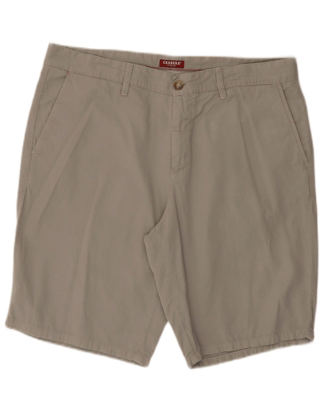 CARRERA Mens Chino Shorts W36 Large Grey Cotton