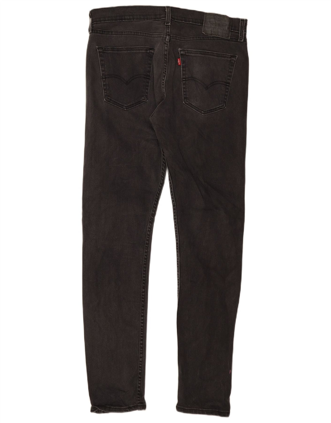 Levi's Mens 512 Slim Tapered Jeans W33 L34 Grey Cotton