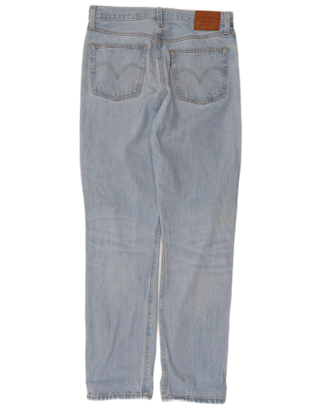 Levi's Mens 501 Straight Jeans W28 L30 Blue Cotton