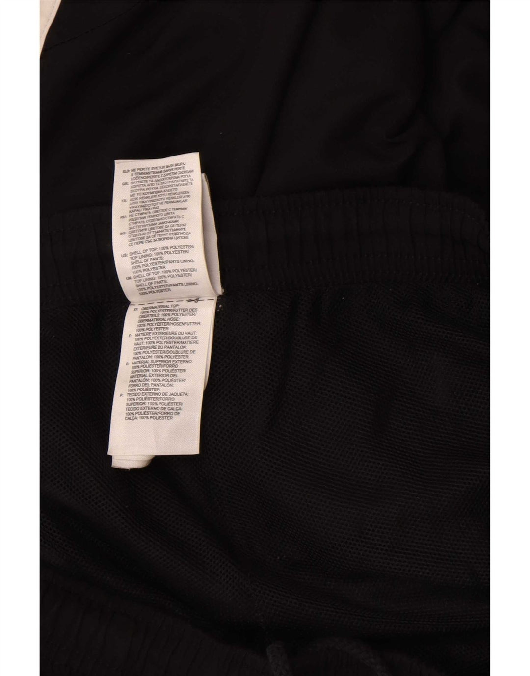 Adidas Mens Tracksuit Trousers Joggers UK 40/42 Medium Black Polyester