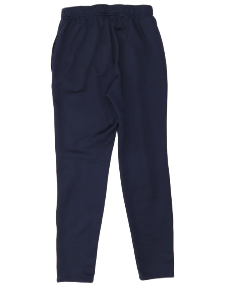 Nike Mens Dri Fit Tracksuit Trousers Medium  Navy Blue Polyester