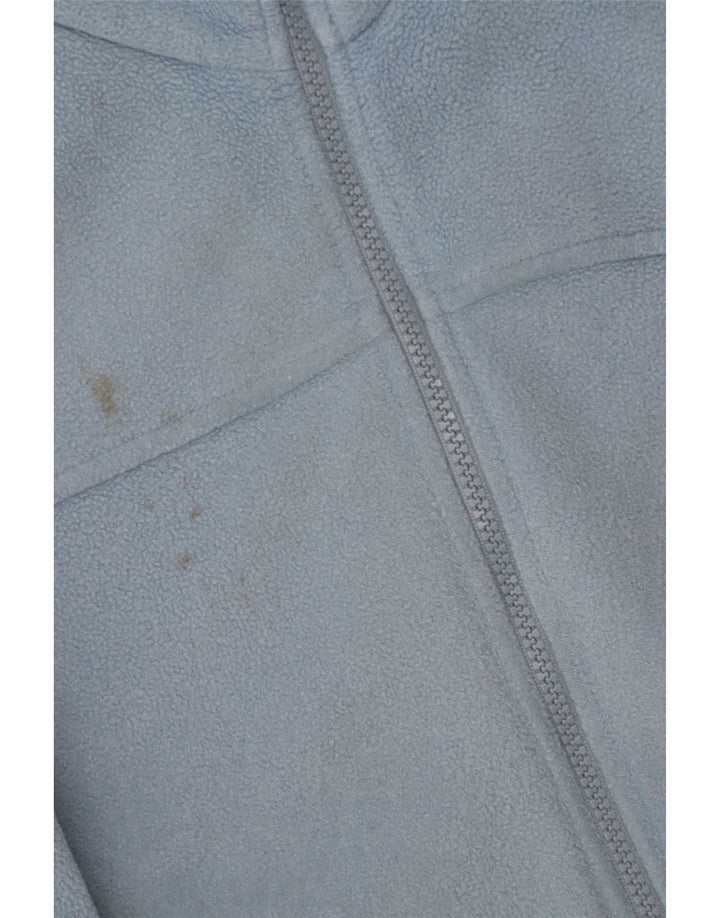 Berghaus Womens Oversized Fleece Jacket UK 14 Large Blue Polyester