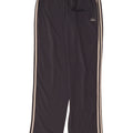 Adidas Womens Tracksuit Trousers UK 16 Large Navy Blue Polyamide