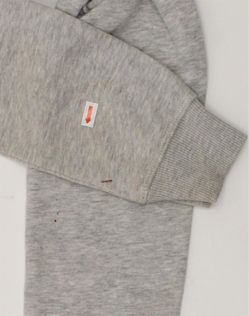 LEVI'S Girls Graphic Sweatshirt Jumper 8-9 Years Medium Grey Cotton | Vintage Levi's | Thrift | Second-Hand Levi's | Used Clothing | Messina Hembry 