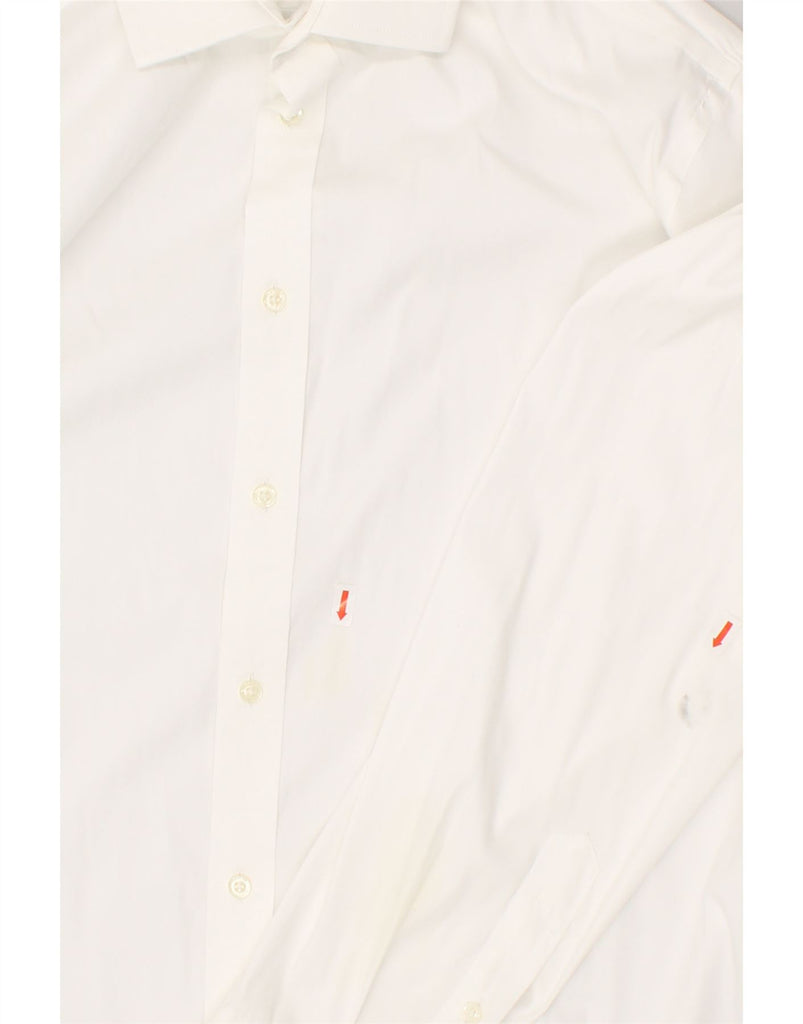 RALPH LAUREN Mens Slim Fit Formal Shirt Size 17 XL White Cotton | Vintage Ralph Lauren | Thrift | Second-Hand Ralph Lauren | Used Clothing | Messina Hembry 