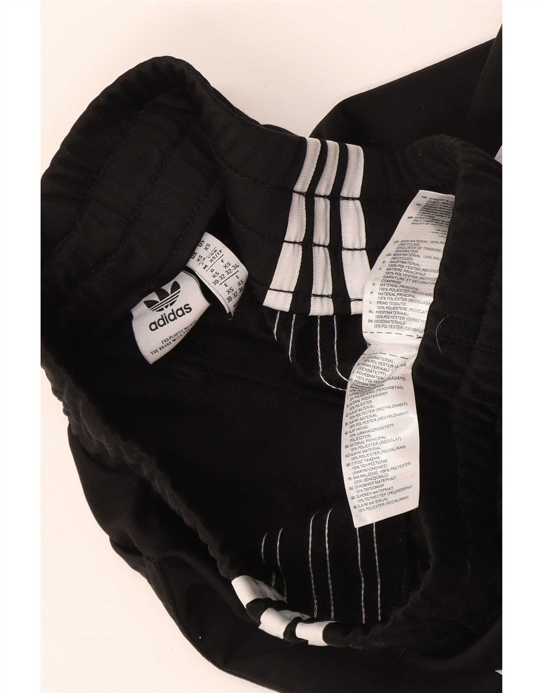 Adidas Womens Sport Shorts UK 4/6 XS Black Polyester
