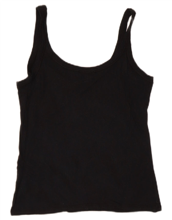 Max & Co. Womens Cami Top UK 12 Medium Black Viscose
