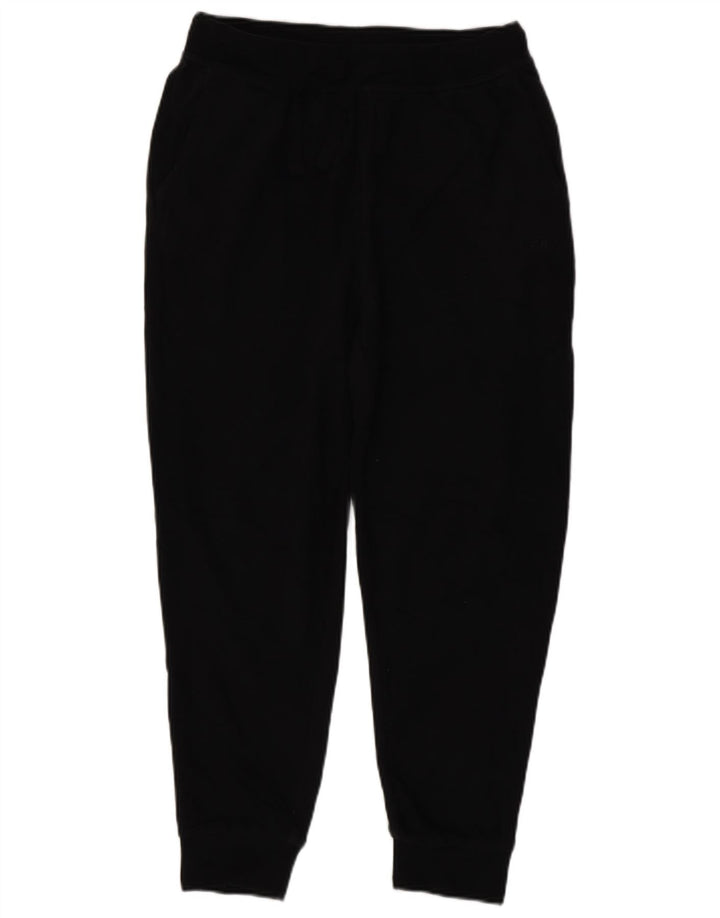 FILA Mens Tracksuit Trousers Joggers Small  Black Cotton