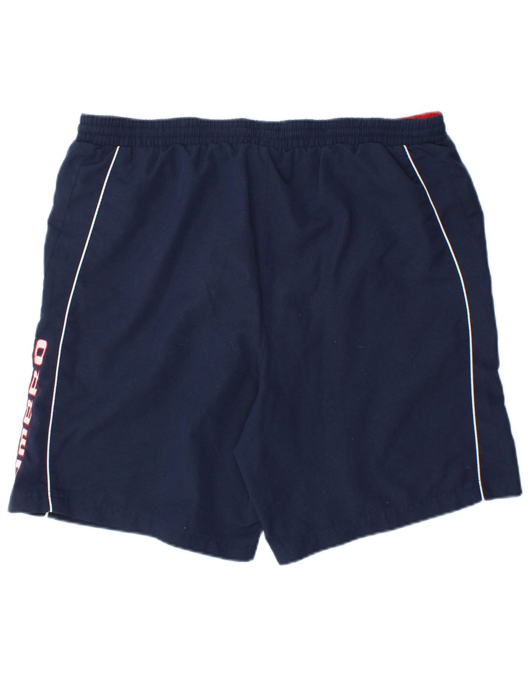 Umbro Mens Graphic Swimming Shorts Large  Navy Blue Polyester