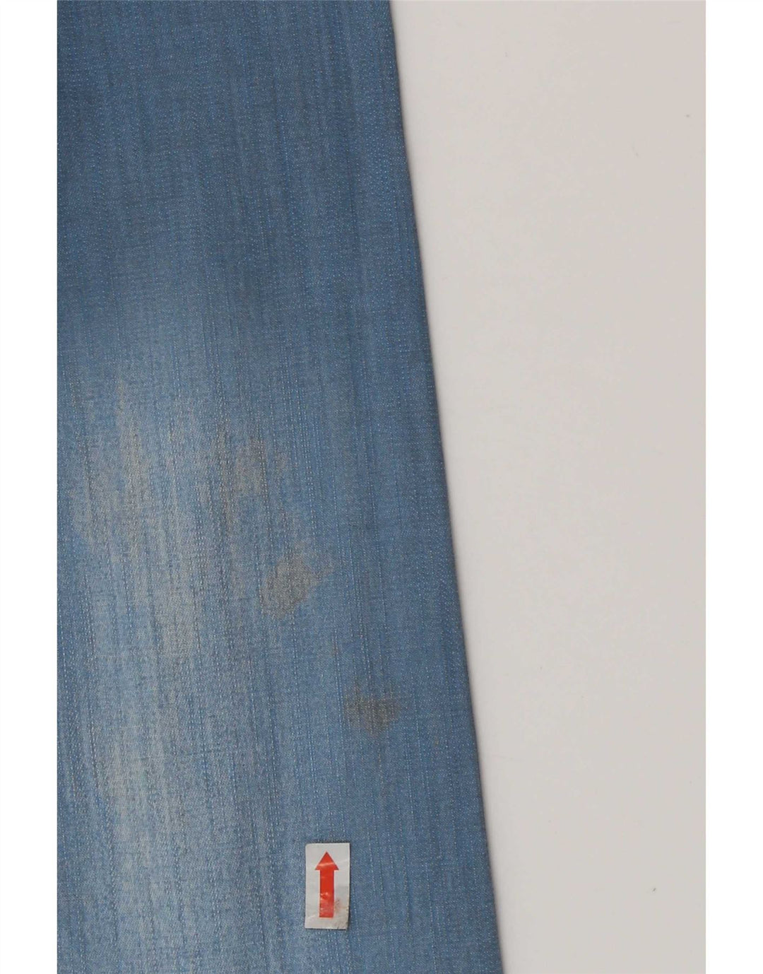Vintage Mens Denim Shirt Large Blue Cotton