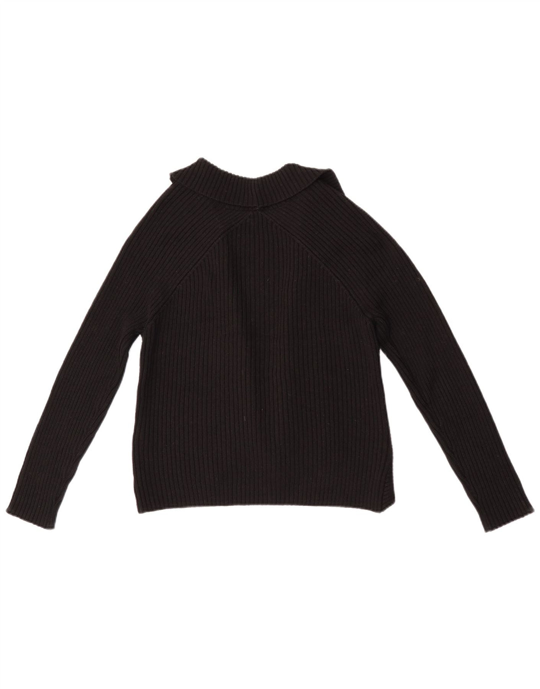Marks & Spencer Womens Open Bolero Jumper UK 12 Medium  Black Acrylic