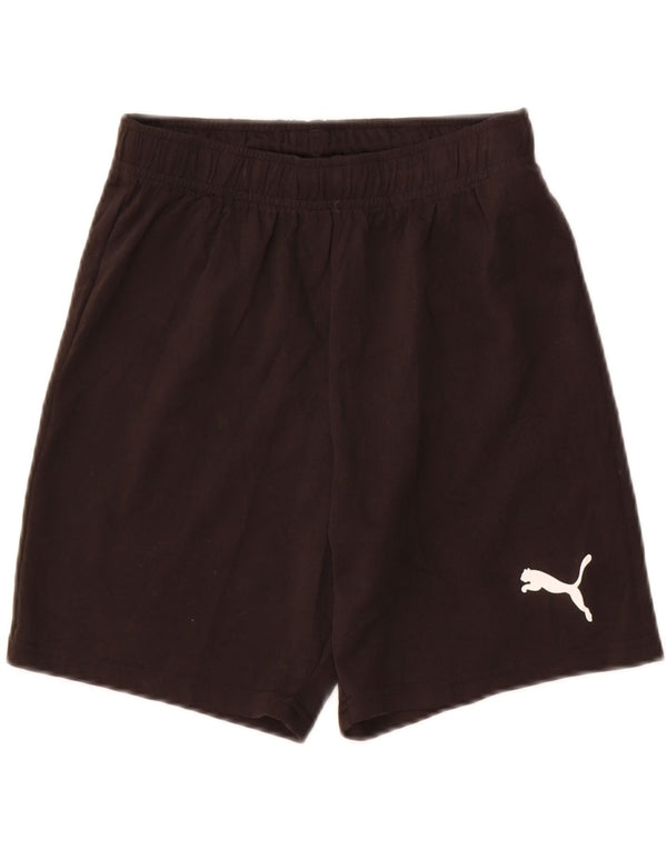 Puma Boys Sport Shorts 13-14 Years  Black Polyester