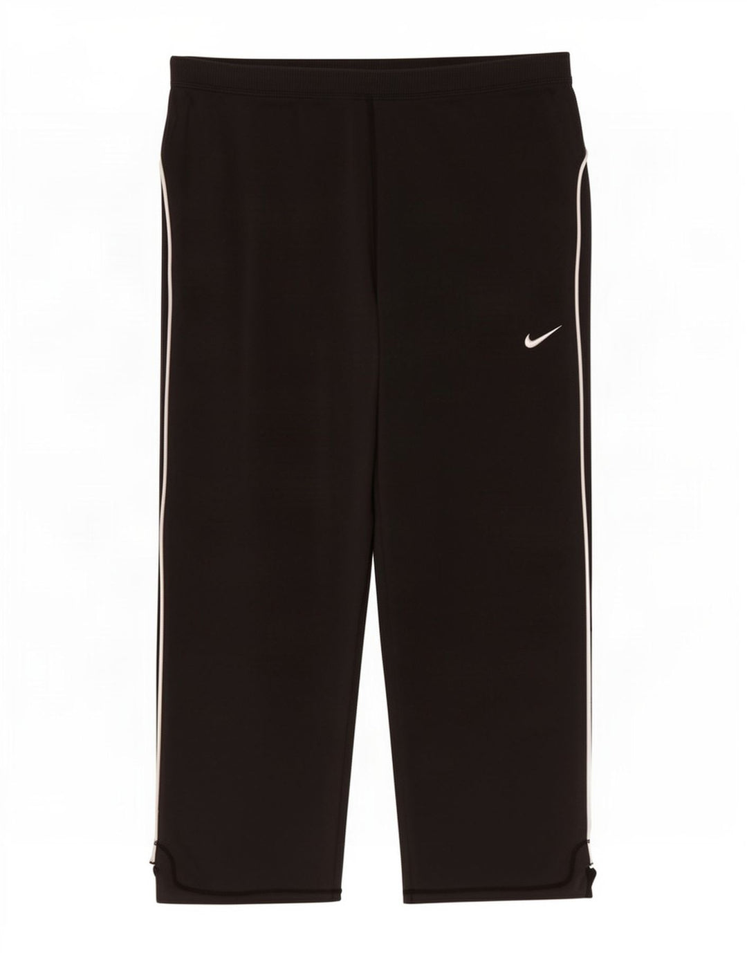 Nike Womens Capri Tracksuit Trousers UK 14/16 Large Black