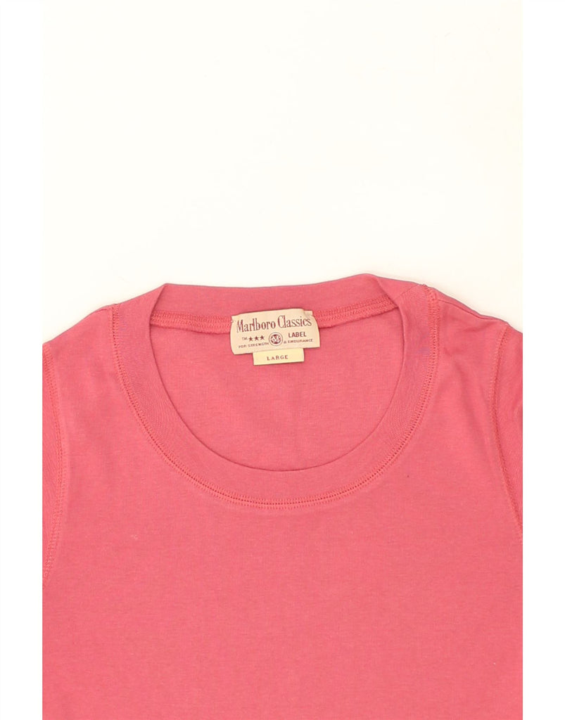 MARLBORO CLASSICS Girls T-Shirt Top 6-7 Years Large Pink Cotton | Vintage Marlboro Classics | Thrift | Second-Hand Marlboro Classics | Used Clothing | Messina Hembry 