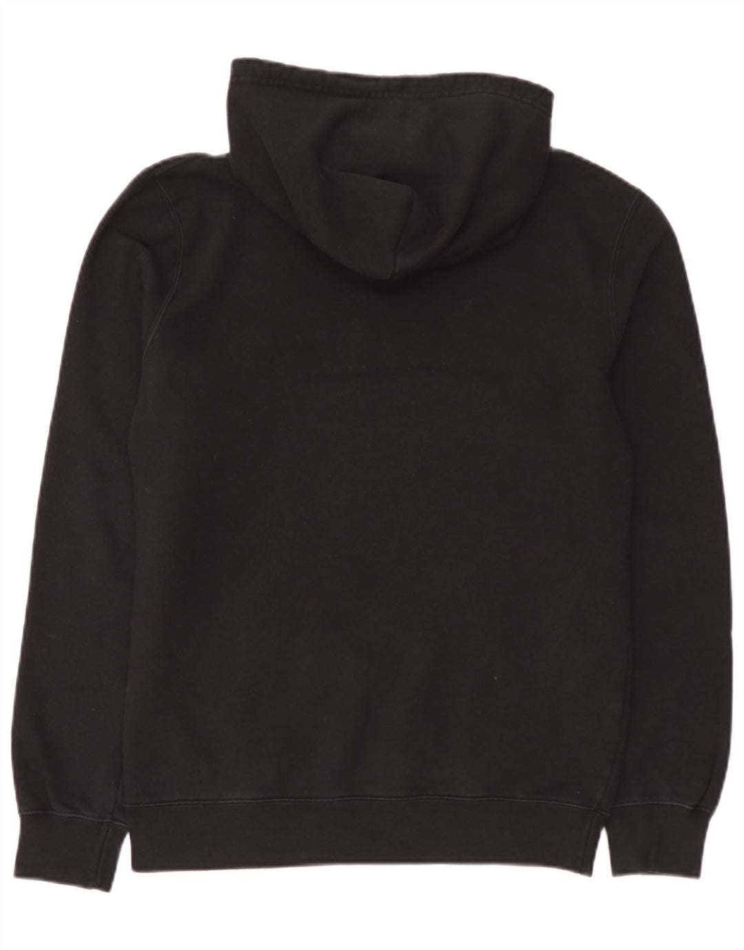 Champion Mens Hoodie Jumper Large Black Cotton
