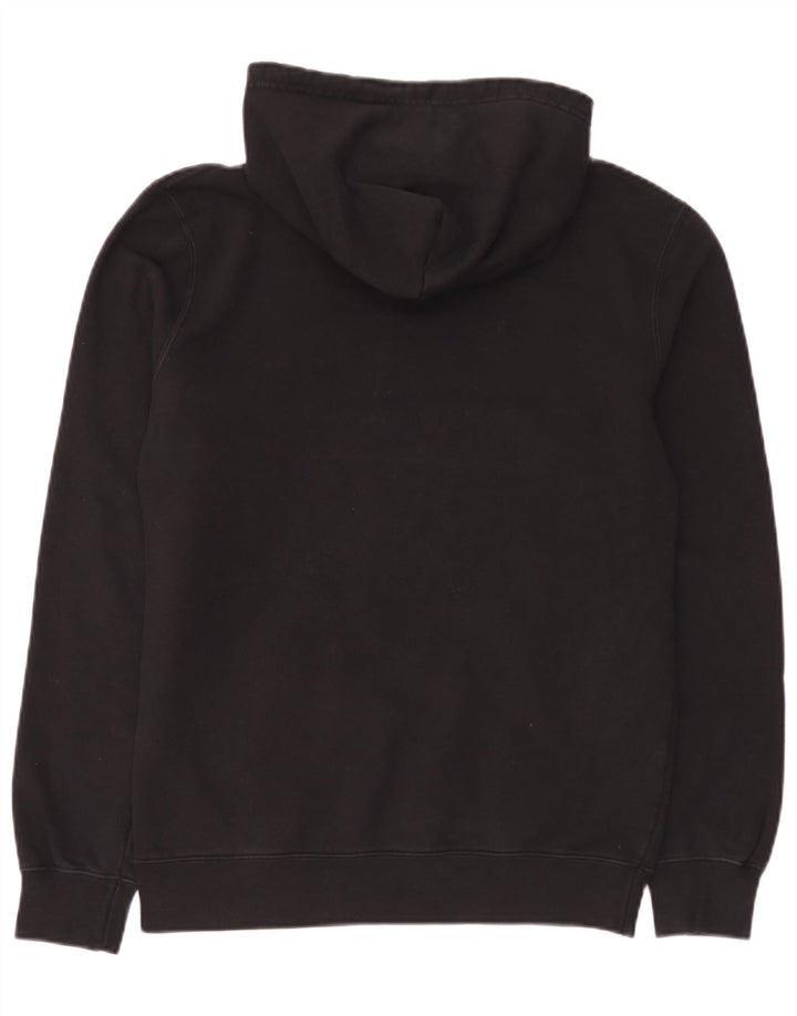 Champion Mens Hoodie Jumper Large Black Cotton
