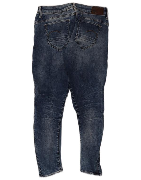 G-Star Womens Banana Slim Jeans W29 L30 Navy Blue Cotton