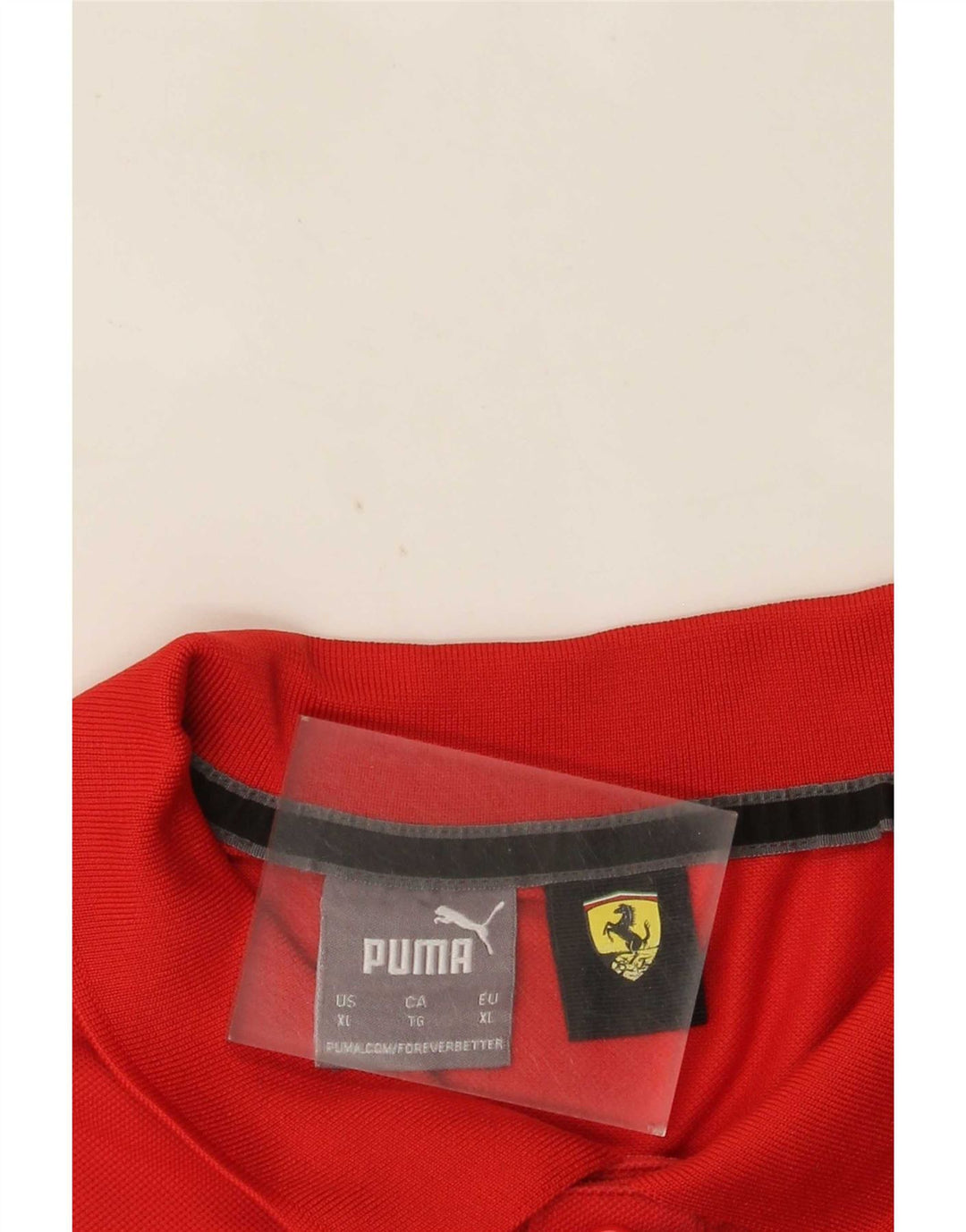 Puma Mens Polo Shirt XL Red