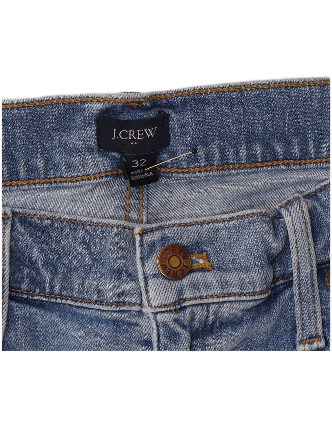 J. Crew Womens Denim Shorts W32 Large Blue
