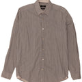 Hugo Boss Mens Regular Fit Shirt Small White Floral Cotton