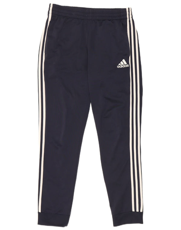 Adidas Mens Tracksuit Trousers Joggers UK 40/42 Medium Navy Blue Polyester