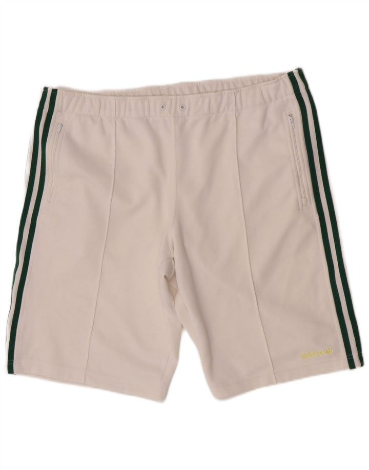 Adidas Mens Sport Shorts Large  White Polyester