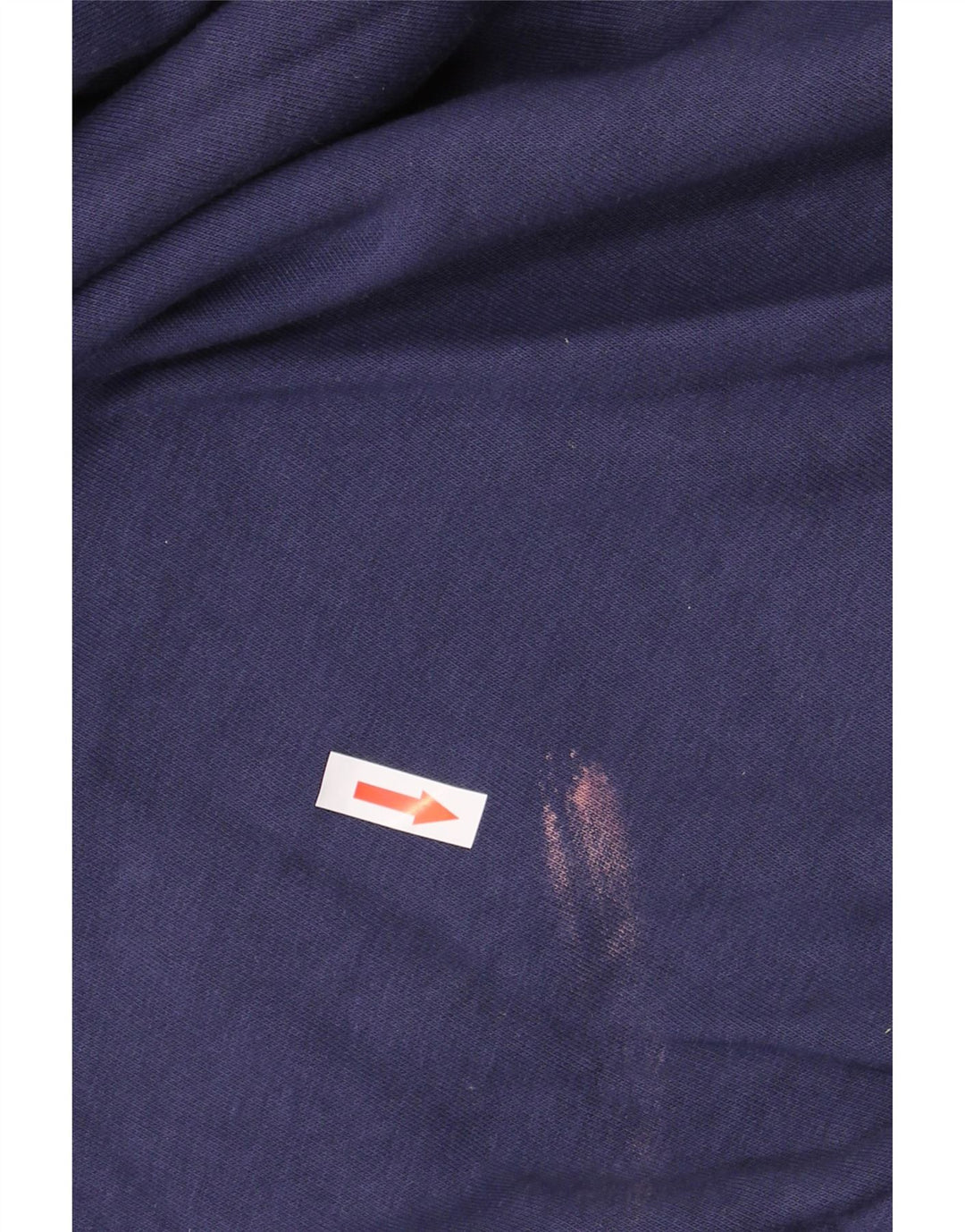 PUMA Mens Hoodie Jumper Small Navy Blue Cotton